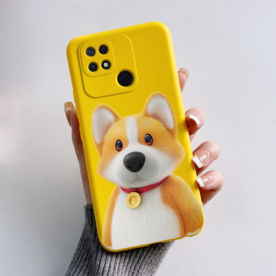 for Funda Poco C40 C65 C55 C51 Case Cute Panda Soft Silicone Back Cases for Xiaomi Poco C40 C 40 Phone Cover for PocoC40 Bumper