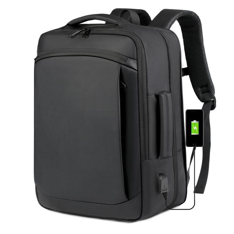 TS JYL laptop bag,Men Business Travel Backpack Large Laptop Simple Commuter School Bag