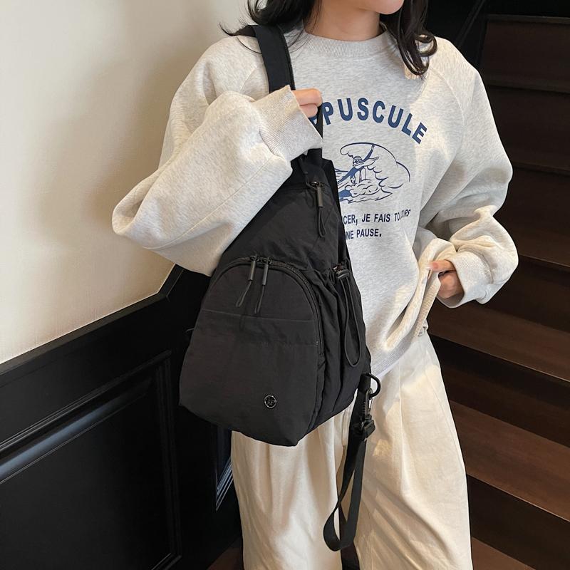Multifunctional Chest Bag Large Capacity Travel Backpack Student Schoolbag Lightweight Travel Bag