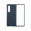 3K Twill Carbon Fiber Phone Case for Galaxy Z Fold 4 Camera Big Hole Crater Aramid Fiber  Flip 4 Phone Case