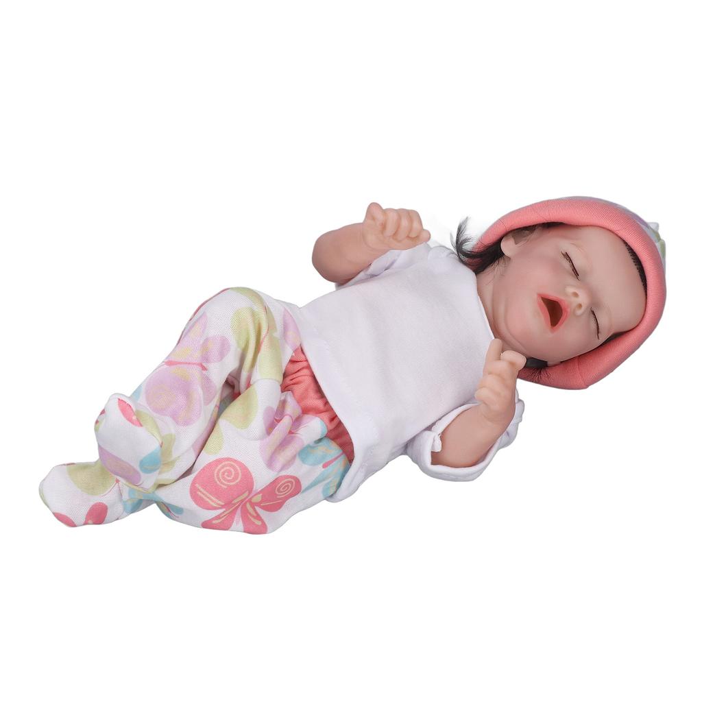 12palcová silikonová reborn panenka, živá umělá panenka novorozeněte, dívka pro děti starší než