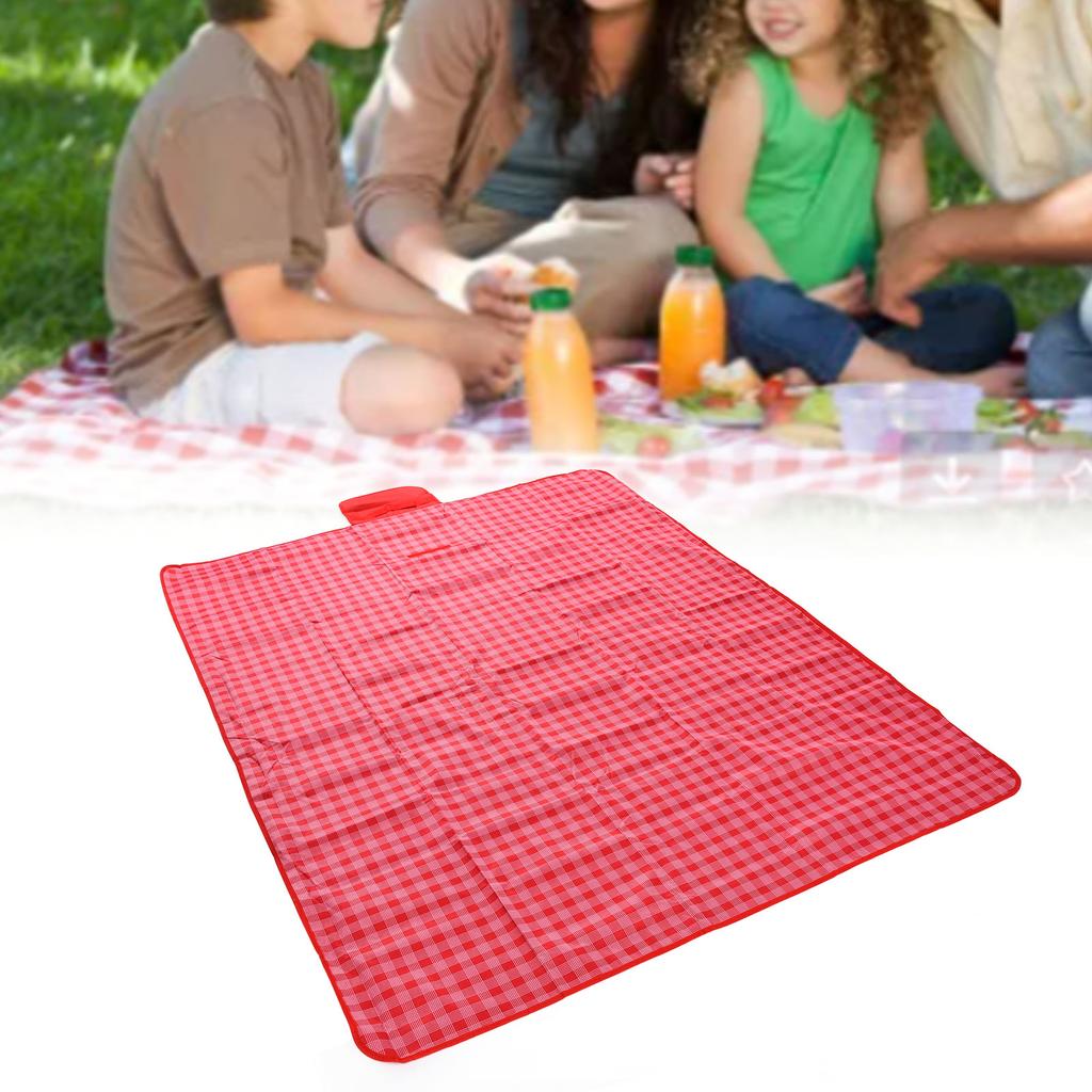 Picnic Mat Outdoor Waterproof Sandproof Foldable Blanket for 6‑8 People for Camping Hiking Travel
