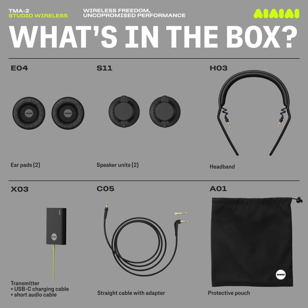 Studio Wireless Wireless Monitor Headphones TMA-2