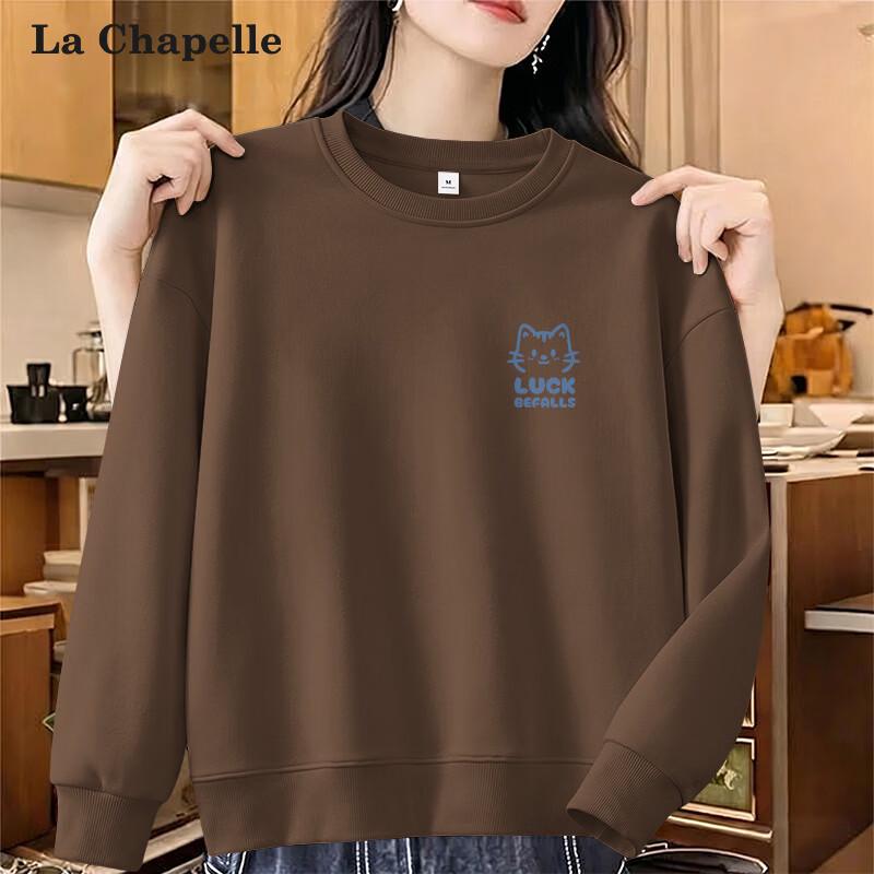 La Chapelle Women's Casual Crew Neck Sweatshirt