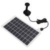 Solcellsdriven fontänpump Professionell Högeffektiv Solcellsvattenpump för Utomhus Trädgård Uteplats 4W 5V