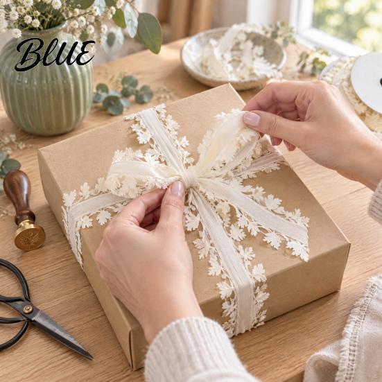 Яркая Зеленая Лента для Поделок с Листьями для DIY и Упаковки Подарков Ширина 1,6 Дюйма Длина 20 м Прочная Тканевая Лента для Поделок Декоративная Отделка Свадебная Вечеринка
