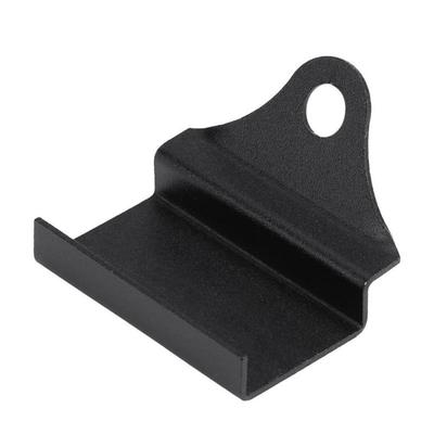 Black Rectangle CNC Motorcycle Gauge Mount Bracket Water Temp Volt Meter Holder