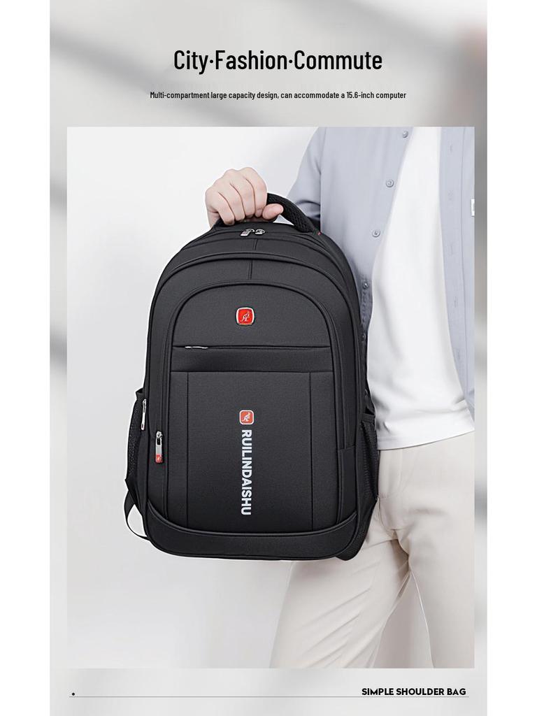Men's Versatile Cross-Border Backpack: Large Capacity Business, Casual, Sports, Travel, and School Bag