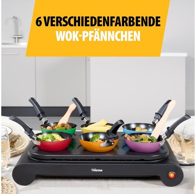 Raclette Grill Tristar BP-2827 Party-Wok-Set
