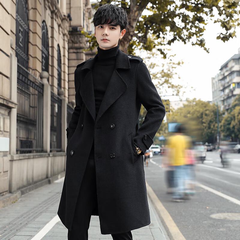 Firstview Men's Double-faced Wool Overcoat FV25D1843