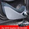 Car Door Anti Kick Pad Leather Protection Film For BYD Sealion 06 EV/DMI 2025 2026 Protector Stickers Trim Car Accessories