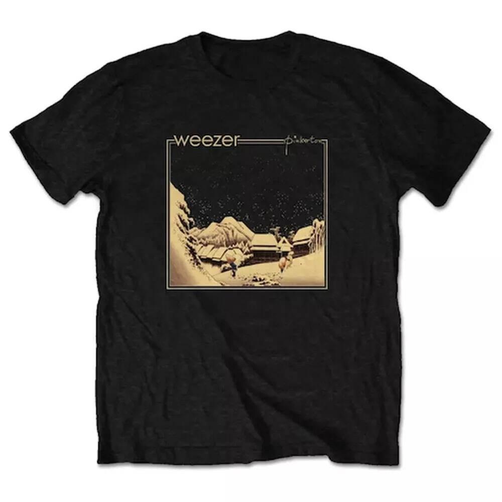 Vintage Rock Band Tee; Weezer Pinkerton Graphic Shirt; Unisex Top S разноцветный