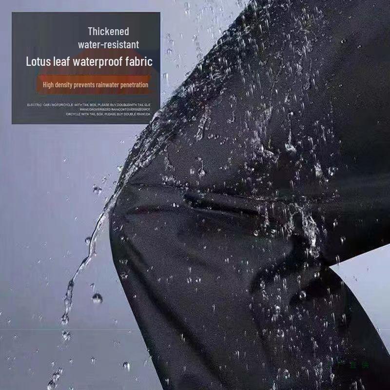 Durable Double-Layer Unisex Waterproof Cycling Rain Pants