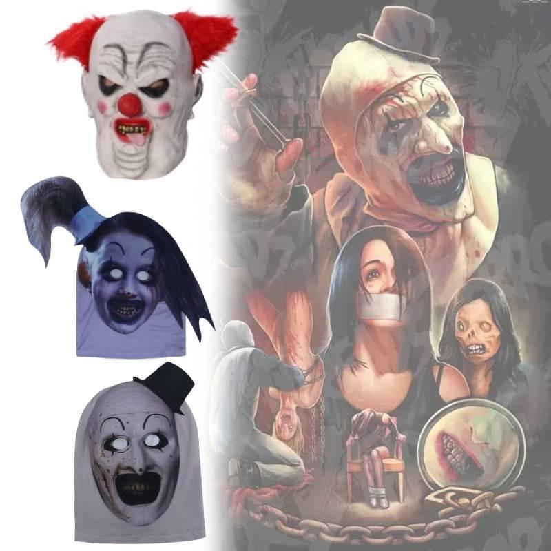 Kostýmy Terrifier Cosplay Polyesterová Tkanina Halloweenské Tematické Akce Potřeby