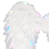 Angel Wings Costume Dress up Decorative Wearable Feathered Fairy for Parades Role