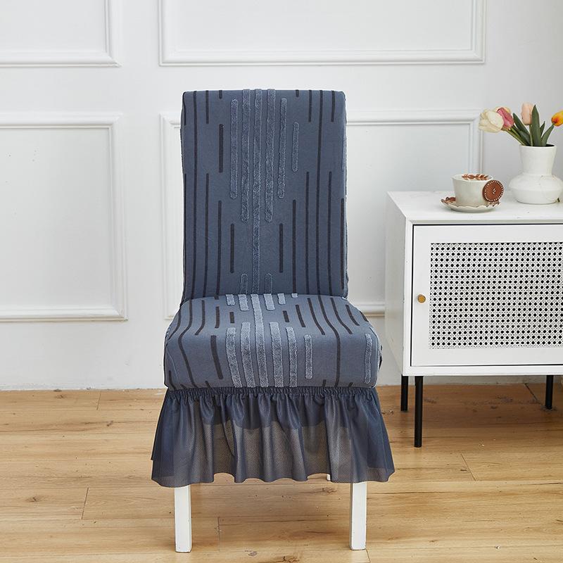 All-inclusive Elastic Chair Cover Backrest Seat Cushion One-piece Dining Chair Cover Same Stool Cover for Home Hotels and Hotels