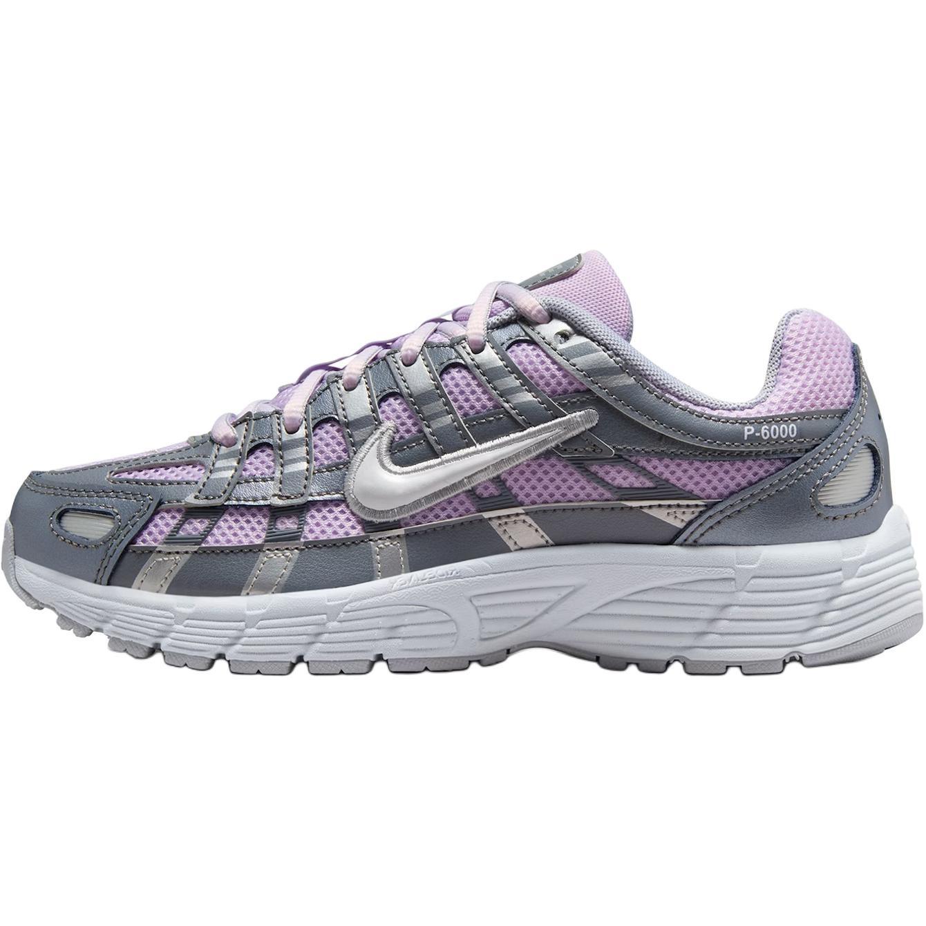 (GS) Nike P-6000 Doll Smoke Grey Silver Kids HV5064-500 EU 36