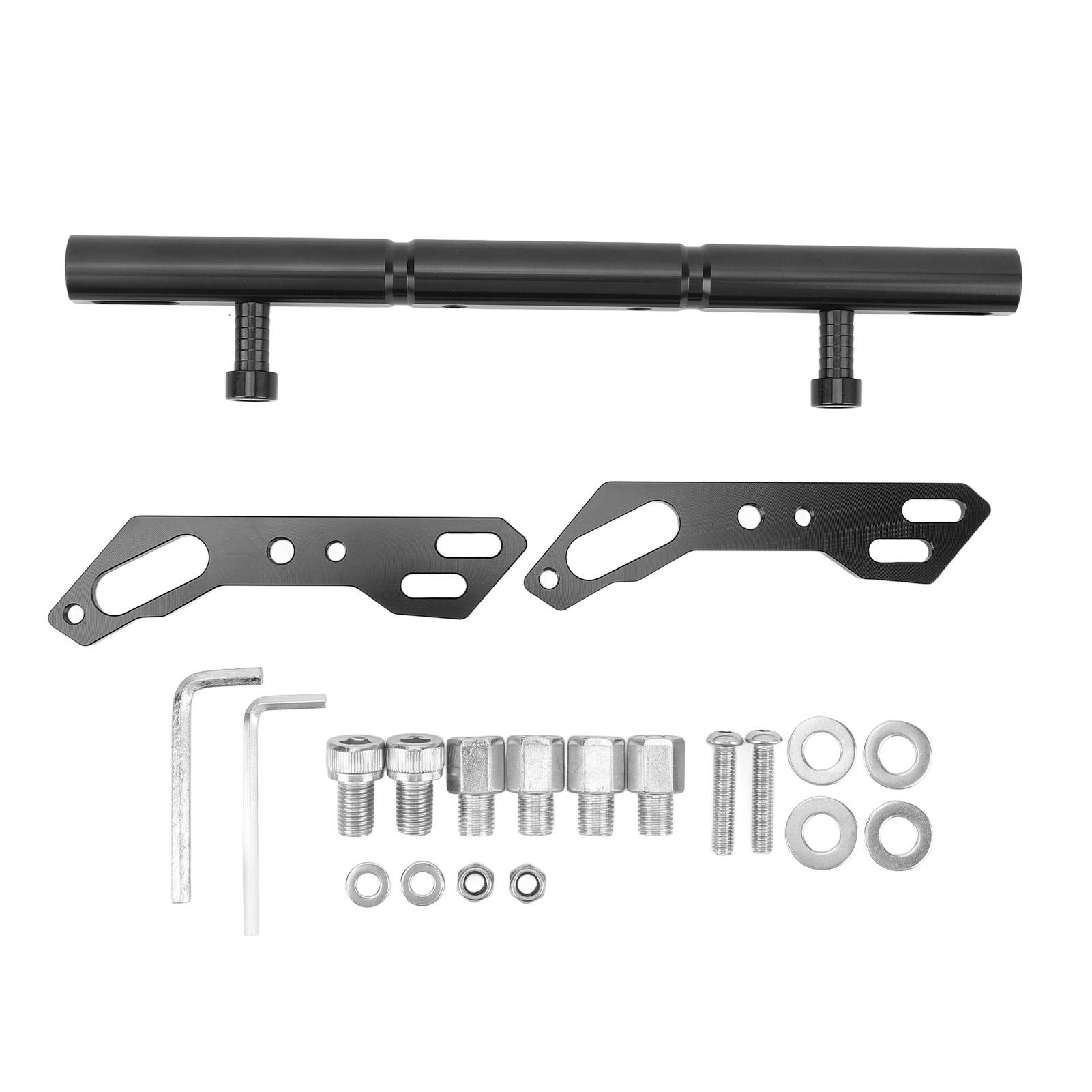 

Мотоциклетная поперечная балка из алюминиевого сплава с ЧПУ, прочный регулируемый руль, балансировочный брус, усиленный рычаг для Black