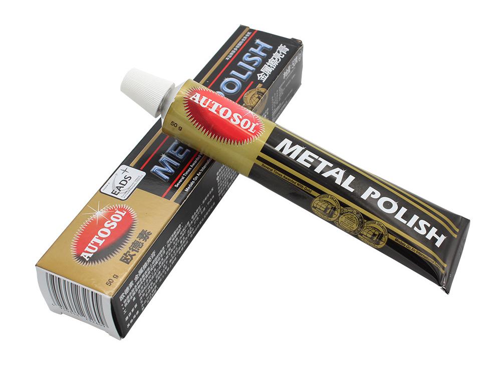 AUTOSOL Полироль для металла: Нержавеющая сталь, Удаление ржавчины и царапин, Полировка меди.