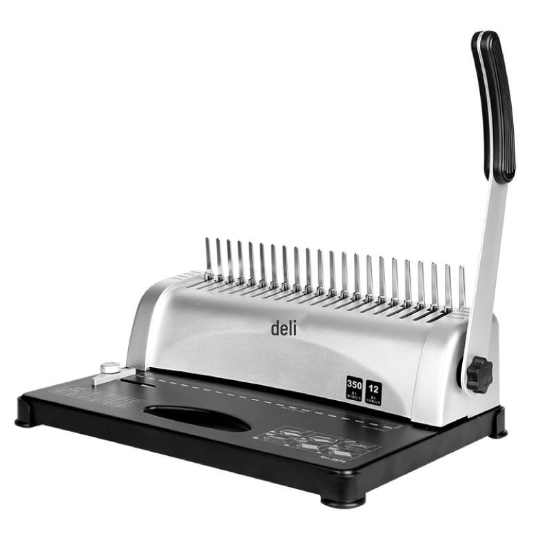 Deli 21-Hole Manual Comb Binding Machine