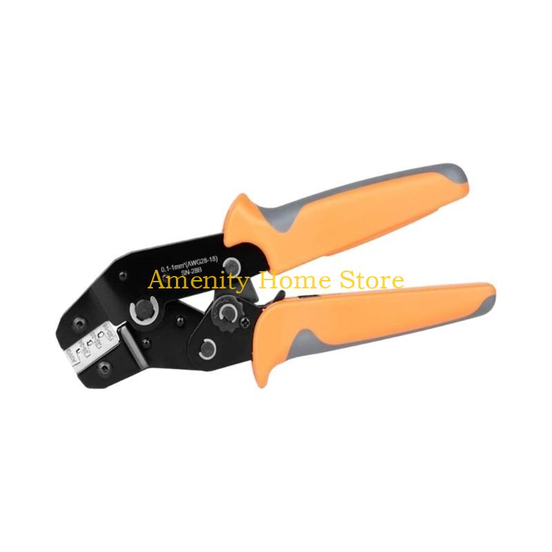 F26C Car Connector Wire Ratchet Tools SN-28B Crimping Pliers 0.1-1mm² 18-28AWG CN