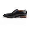 Roshoeman 7005-1 Straight Tip Brogue Glossy Black (Base Gloss Adjustable)