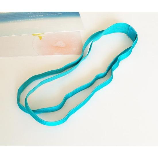 Bonbonfarben Rutschfeste Sport Yoga Elastische Haar Stirnbänder Lauf Stirnband Accessoires Für Frauen Mädchen Männer Scrunchies Kopfschmuck