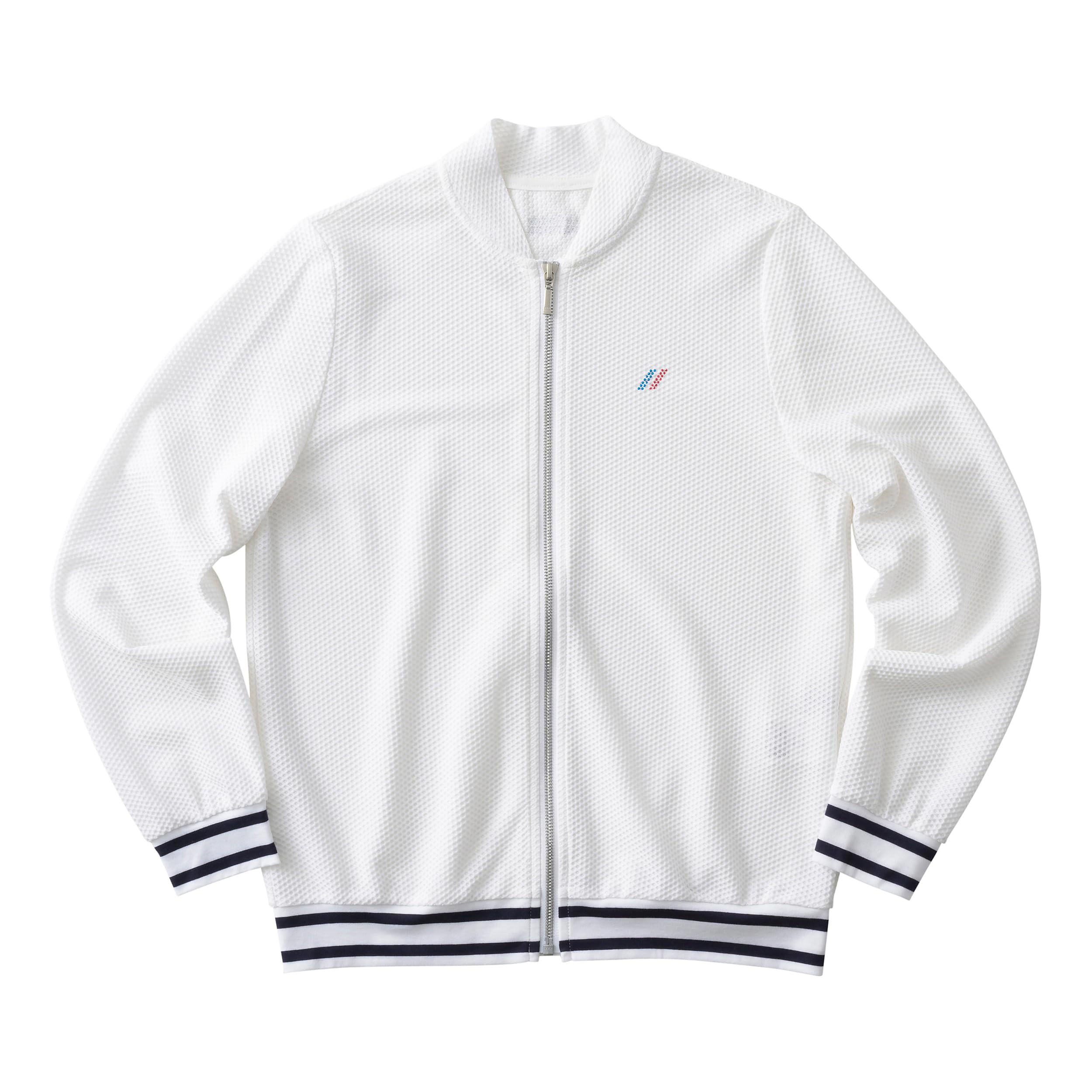 

L Plus Rich Mesh Blouson [Patrick] белый