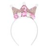 Kids' 2-6Y Flower Crown Hairband Sparkle Girl's Headbands Cute Princess Hair Band  Hair Accessory