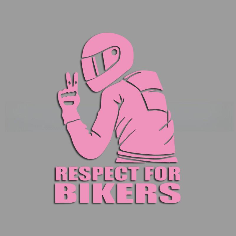 A motorcycle rider with a cool profile creative&funny stickers for cartoon fans&lover,high quality for car trucks motorcycles &l