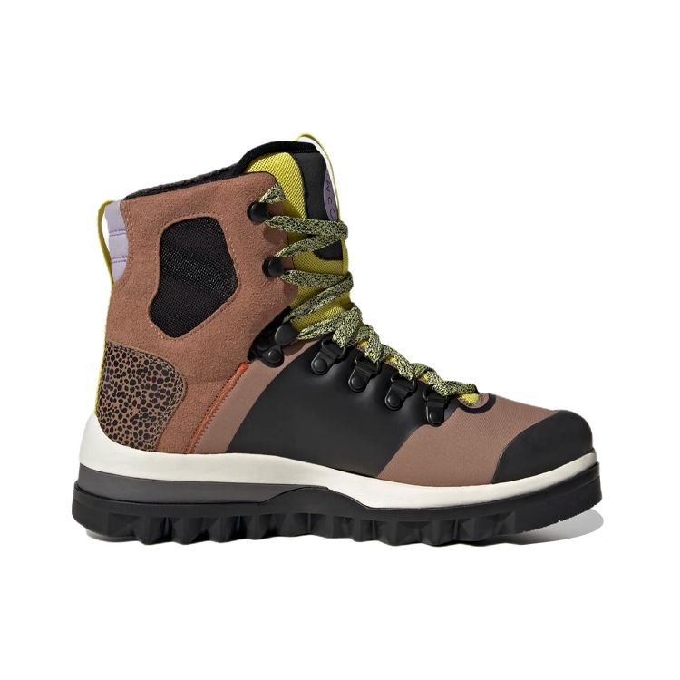 Adidas Stella McCartney x Eulampis Boot Camel Dámské Tenisky Hnědé Jádro-Černá Shock-Žlutá GV9612
