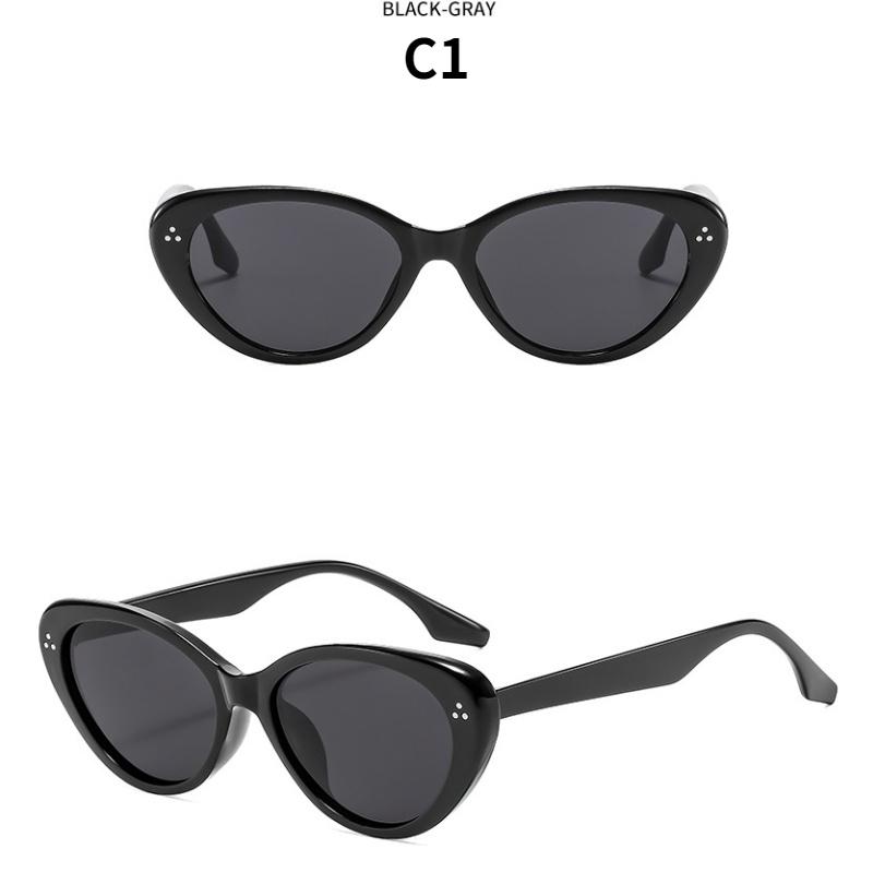 Óculos de Sol Femininos, Óculos de Sol Olho de Gato Triangulares, Óculos de Sol da Moda