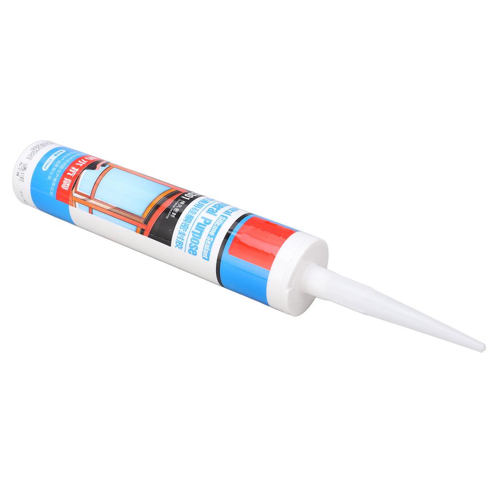 Silicone Sealant Waterproof Shock Resistant Transparent Glass Glue for Decoration 270ml