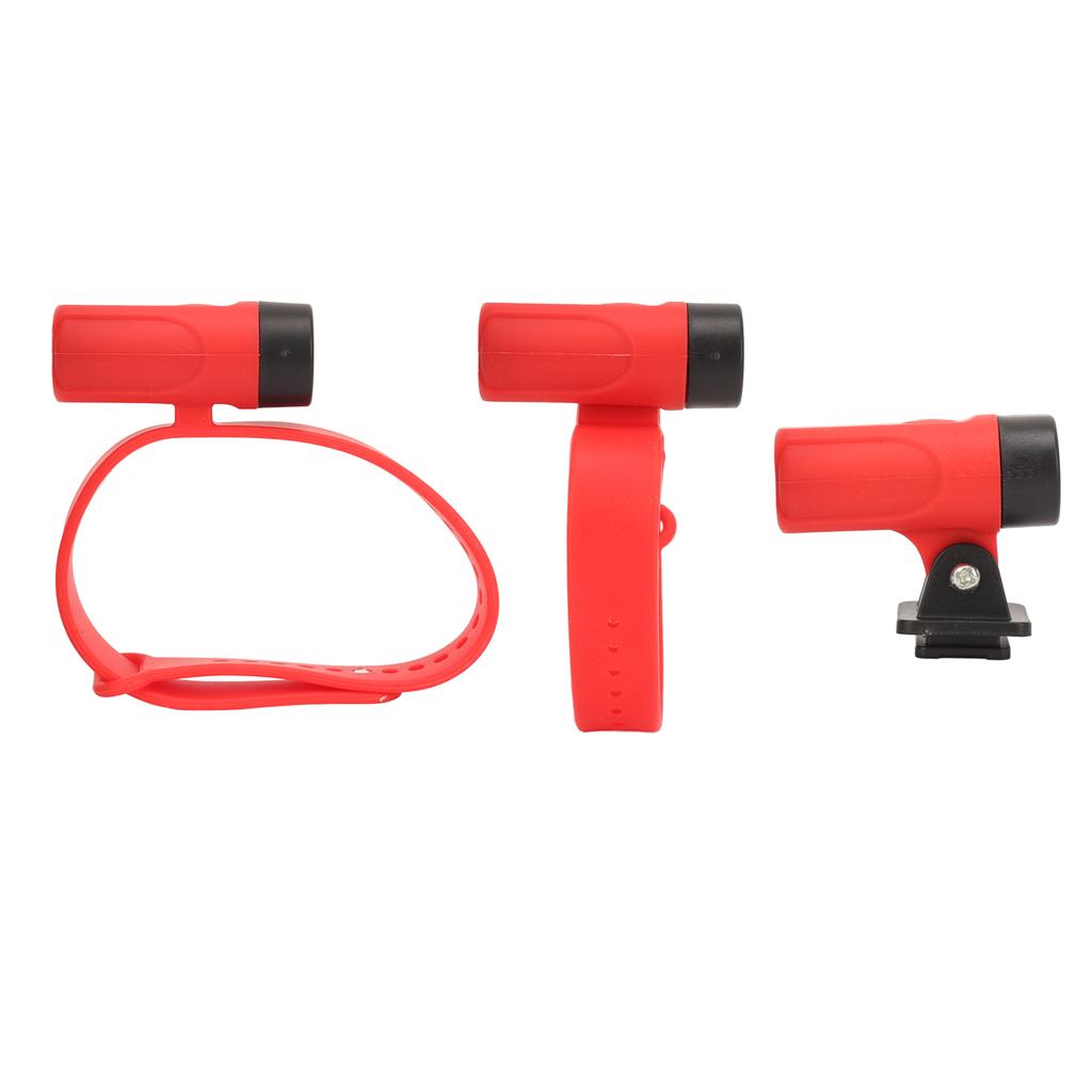 3Pcs USB Rechargeable Wrist Band Torch Wrist Ankle Light Flashlight  Helmet Light Torch Outdoor 