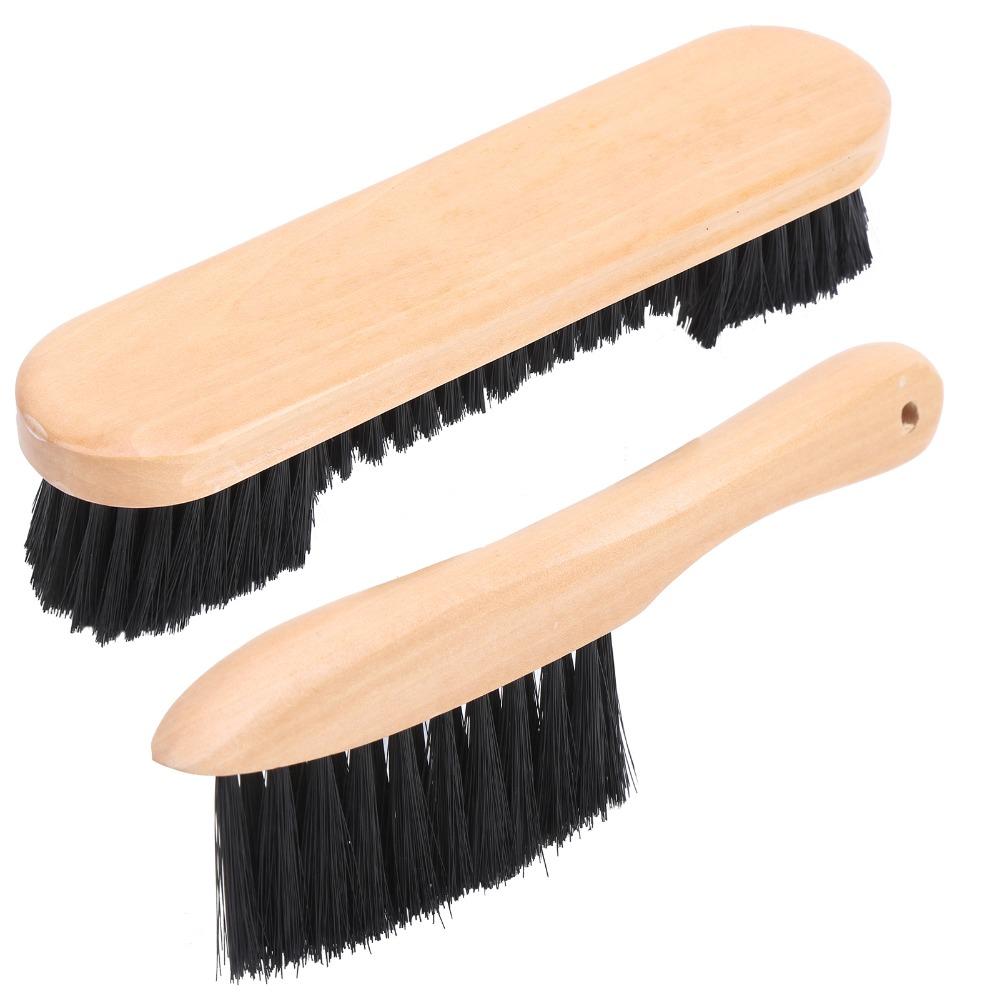 2PCS Nylon Bristle Billiard Table Brush 8.5in Billiard Rail Brush  Snooker Table