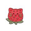 Creative Fruit Cute Series Metal Brooch Set Featuring Adorable Avocado And Peach Designs For Stylish Accessories And Fashionable