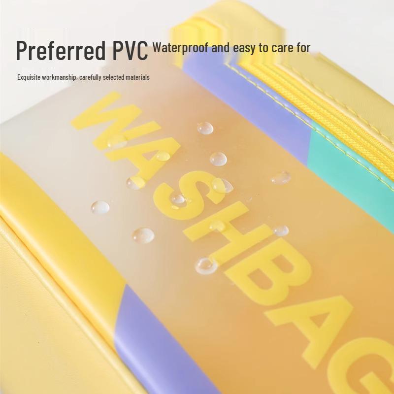 PVC Make-up-Tasche mit hoher Kapazität: Wasserdichter, tragbarer und stilvoller Kulturbeutel