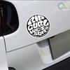 Fashionable sports Ripcurl car sticker cute cartoon art anime bumper sticker waterproof sun protection