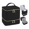 Large-capacity High-end Makeup Bag, Portable Double-layer Nail Polish Storage Bag, Handbag Storage Bag