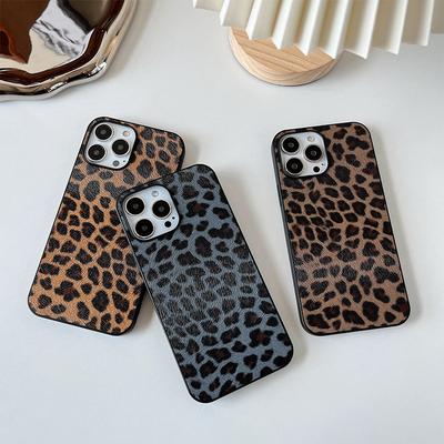 Leoparden Handyhülle für IPhone16romax für Apple 15 Persönlichkeit XR Polka Dots X Trend 8plus