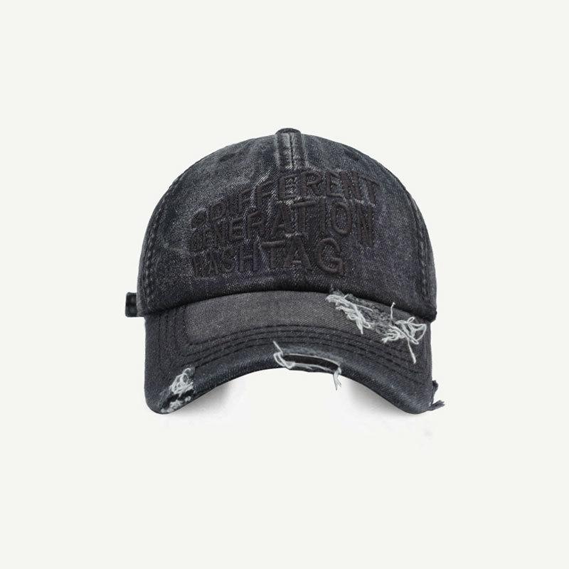 Cotton Embroidered Baseball Cap With Adjustable Fit For Casual Outdoor Wear