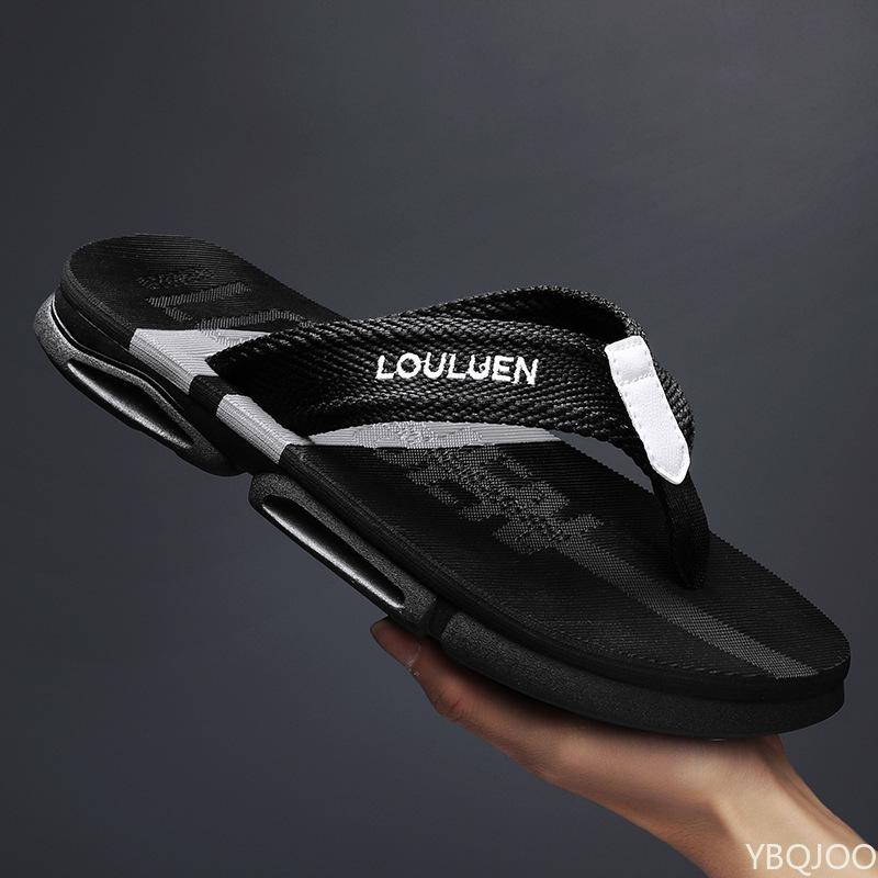 2025 Summer Men Flip Flops High Quality Beach Slipper Men Casual Breathable Antiskid Beach Slippers Outdoor Male Slipper
