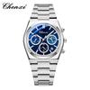 Original CHENXI Watch Multi Functional Calendar Moon Phase Timing Fashionable Noctilucent Waterproof Quartz Round Men's Watch