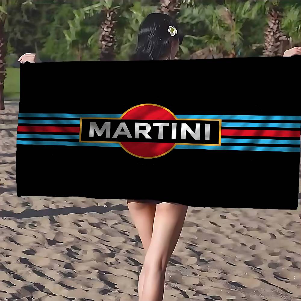 M-Martinis Racing Microfiber Blanket Quick Drying Beach Towels Oversized Printing Super Absorbent Pool Towel Blanket