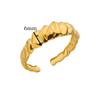316L Stainless Steel Ring for Women Gold Color Rings Female Vintage Wedding Jewelry 2024 Trendy Accessories Birthday Gift Anillo