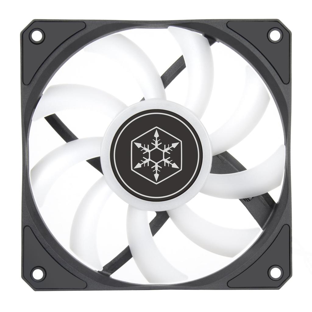 Silver Stone PWM function ARGB lighting function High performance 120mm slim fan + SST-AS120B-ARGB