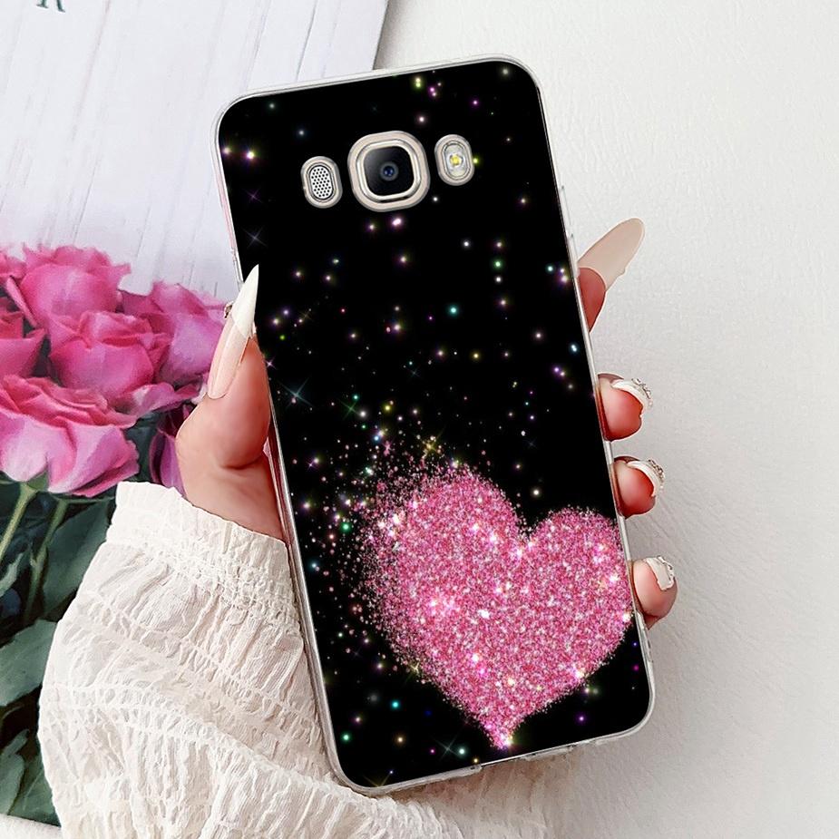 For Samsung Galaxy J5 2016 Case SM-J510F Luxury Fashion Painted Cover Soft Slim Phone Case For Samsung J3 J5 J7 2016 Fundas Bags