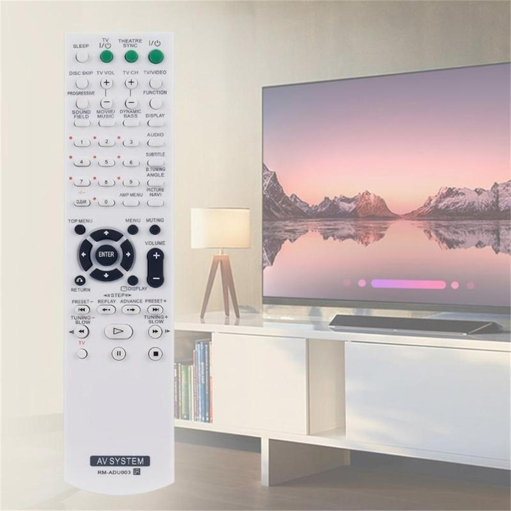 RM-ADU003 10m Range Infrared Remote Control for Sony AV Amplifier Ergonomic Remote Controller