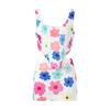 2023 Women Sexy 2Pcs Outfits Sleeveless Bustier Corset Crop Top+High Waist Split Bodycon Mini Skirt Set E-Girl Streetwear