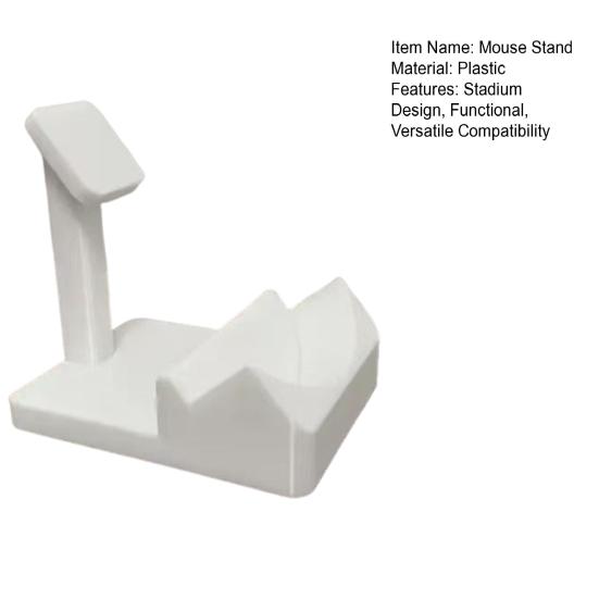 Desktop Mouse Stand PC Mouse Holder Gaming Mouse Display Stand Desk Accessory for Gaming Office Mouse Storage